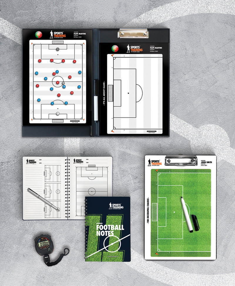 Tableau Tactique Hockey Sur Glace / Football – PVC, 42x25 Cm, Surface Lisse, Marqueur Inclus, Imperméable